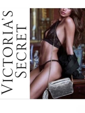 Victoria Secret Silver Purse